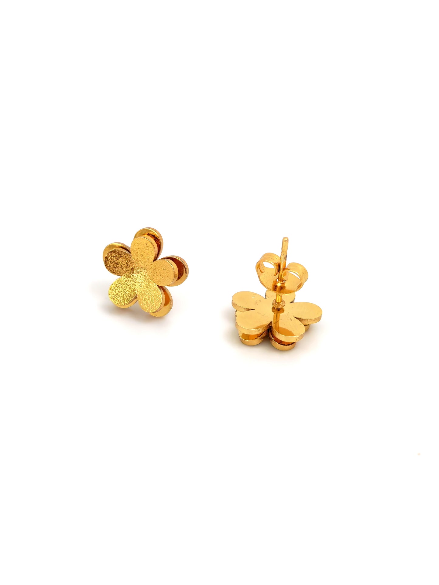 FLOWER FATAFET STUD EARRING