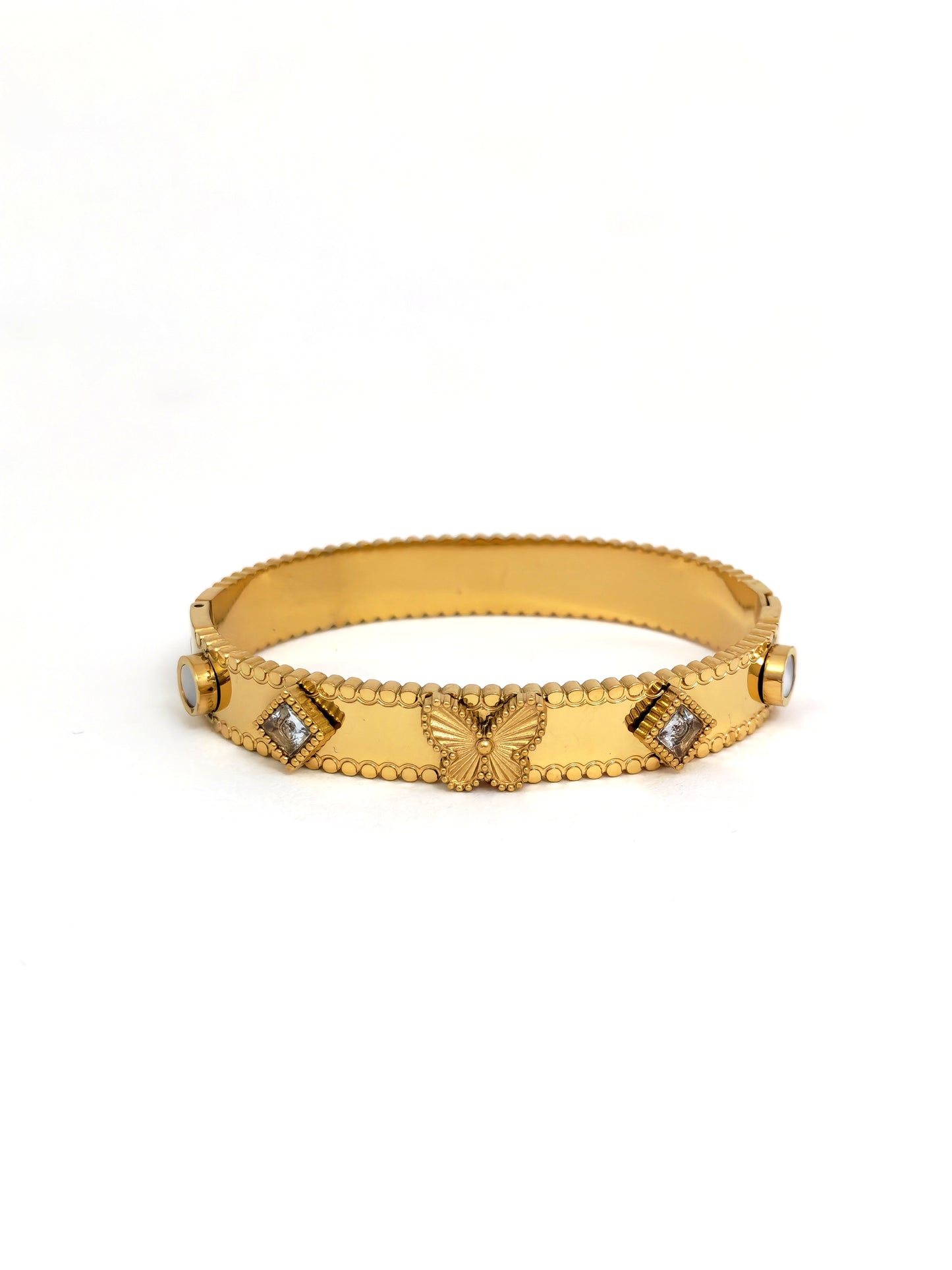 BUTTERFLY STAINLESS BANGLE