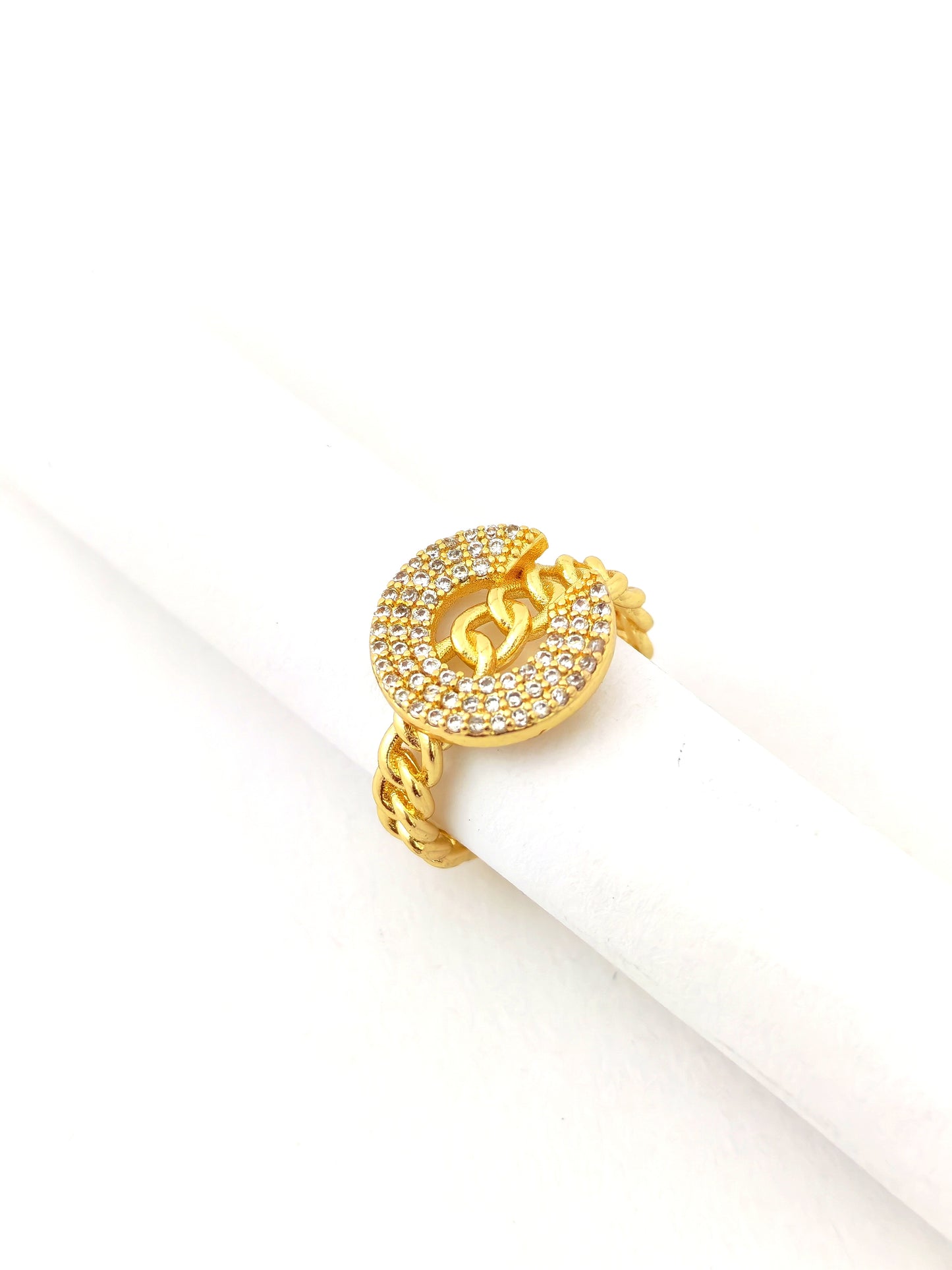 DIRA GOLD-PLATED RING