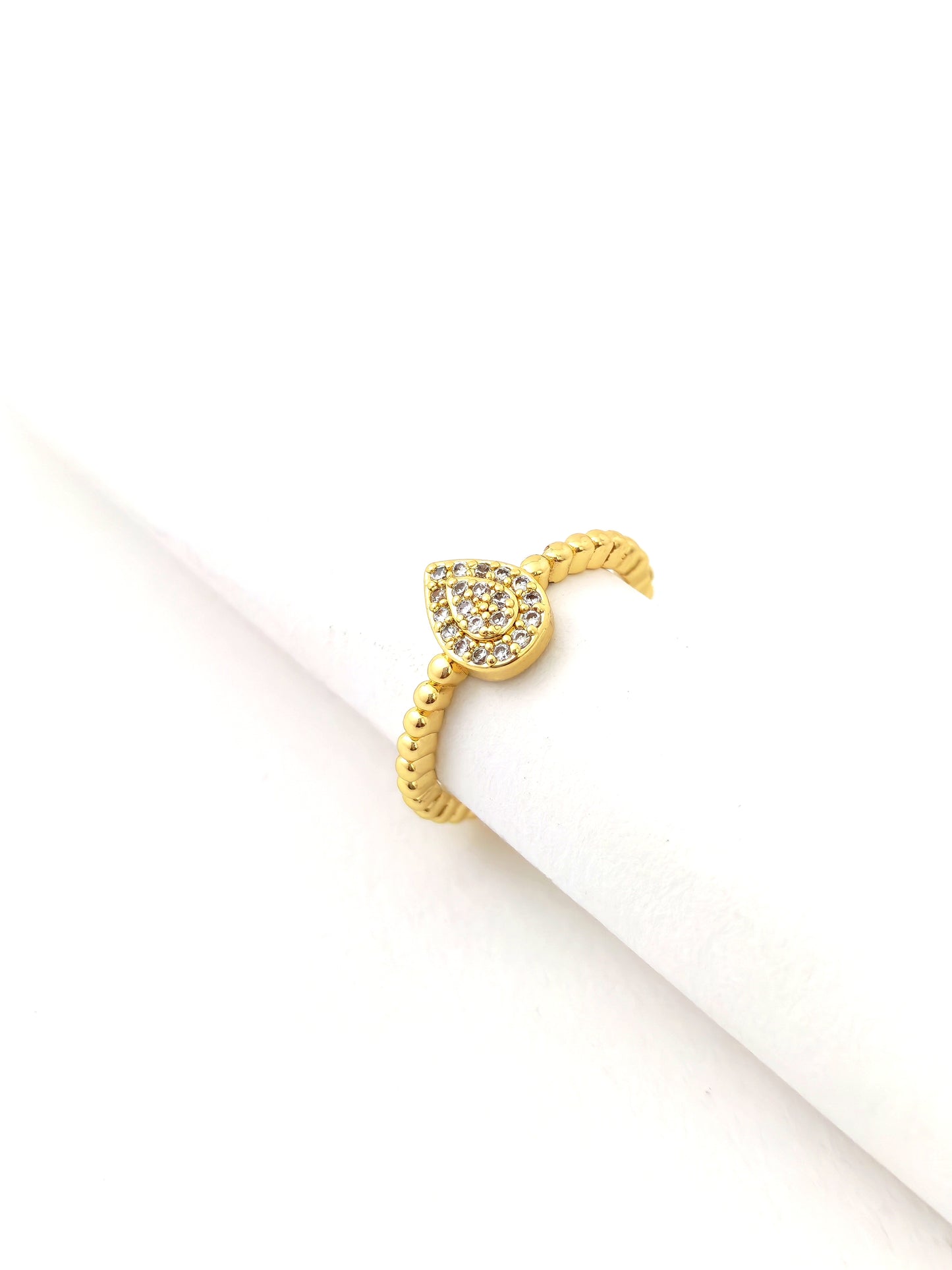 AVIX GOLD-PLATED RING