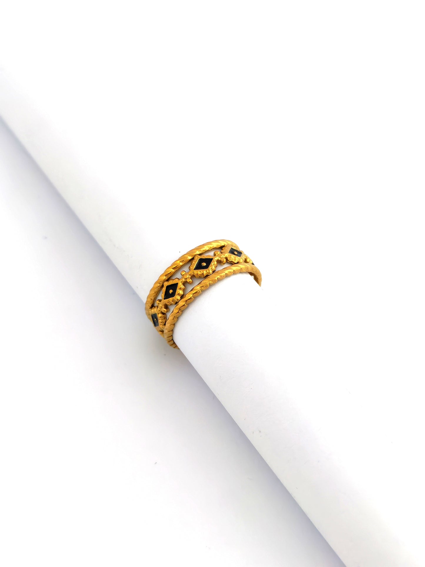 RALUNA STAINLESS FREE SIZE RING