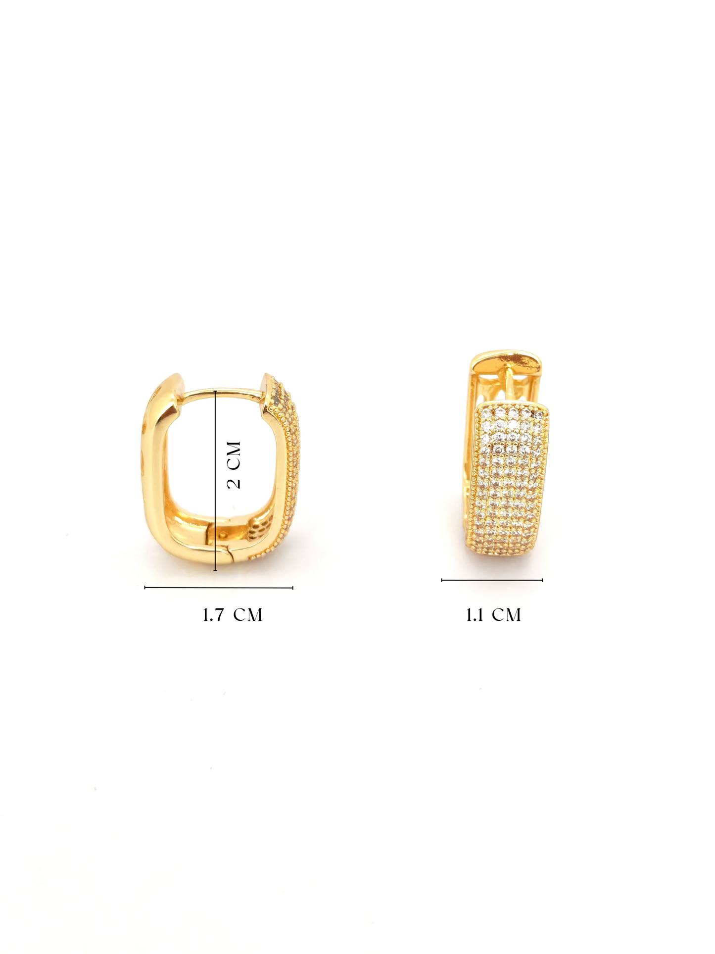 ORIN GOLD PLATED COPPER EARRING
