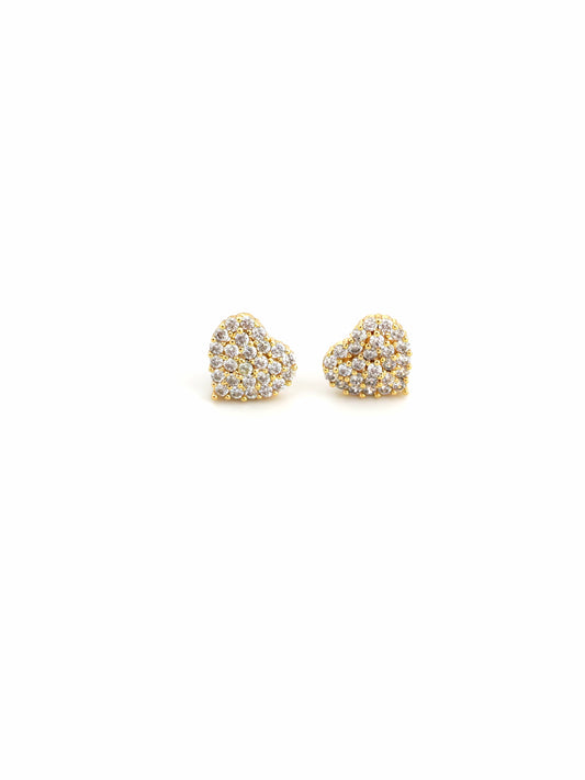 HEART STUD EARRING