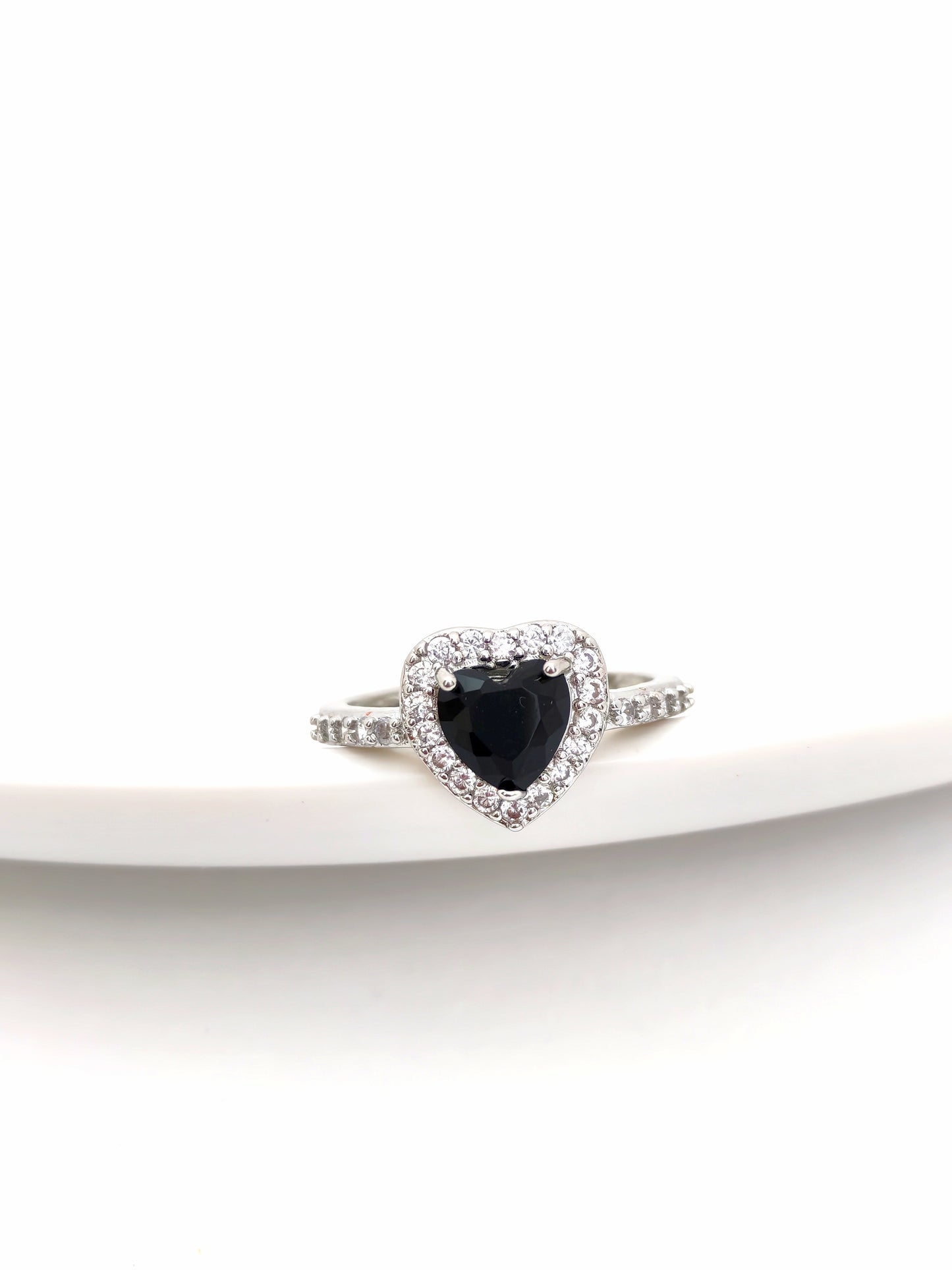 SOIREE FREE SIZE PNDRA SILVER RING - 5 COLORES