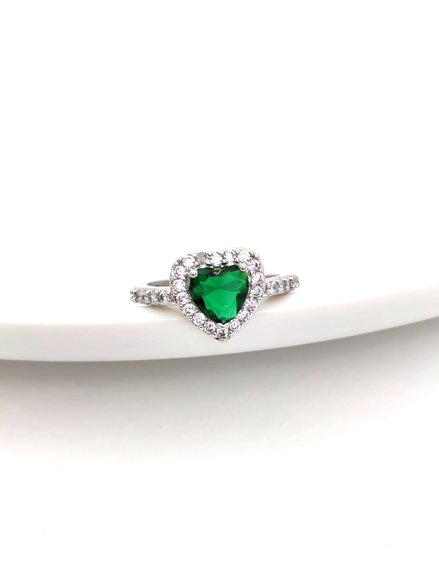 SOIREE FREE SIZE PNDRA SILVER RING - 5 COLORES