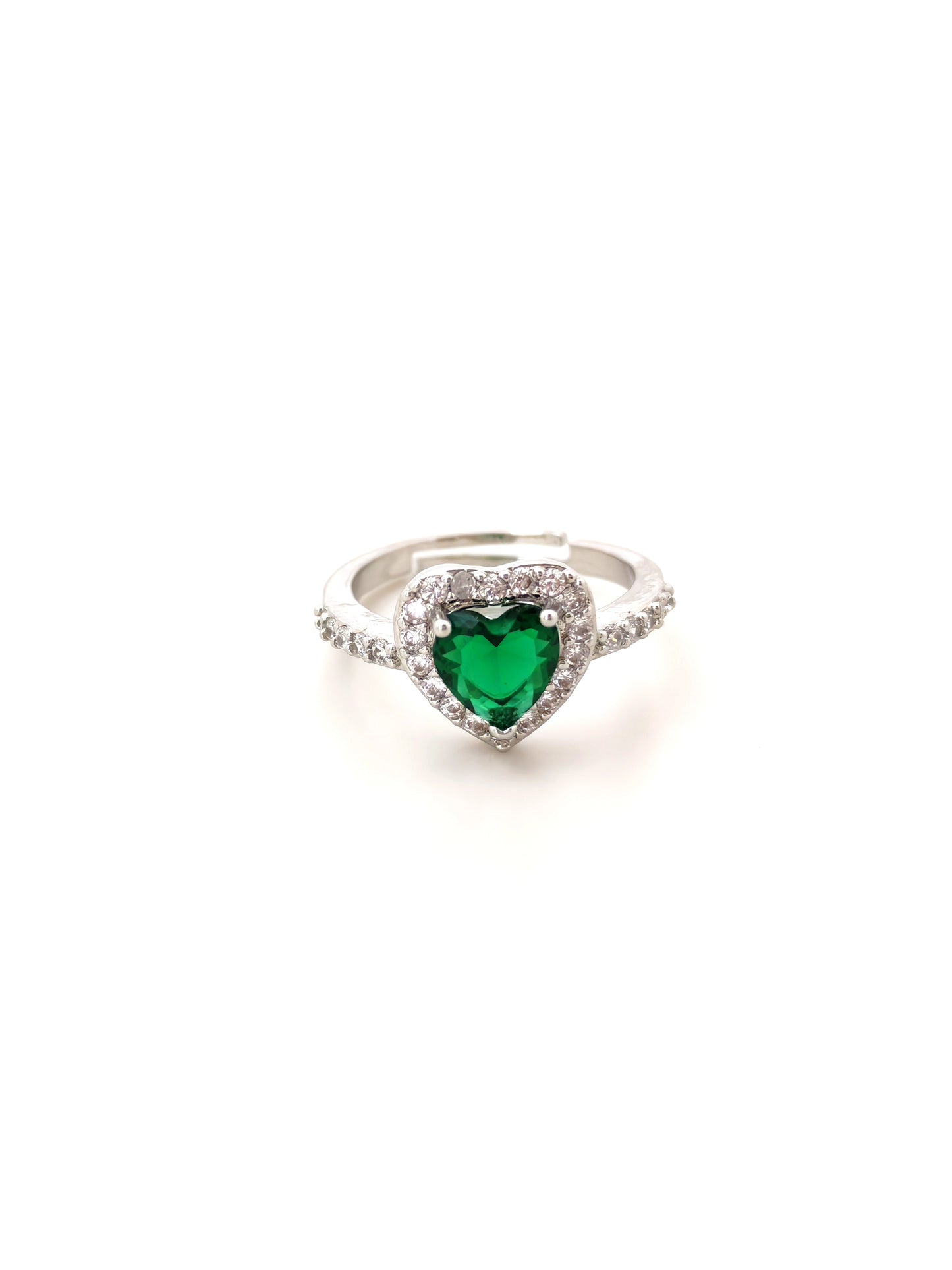 SOIREE FREE SIZE PNDRA SILVER RING - 5 COLORES