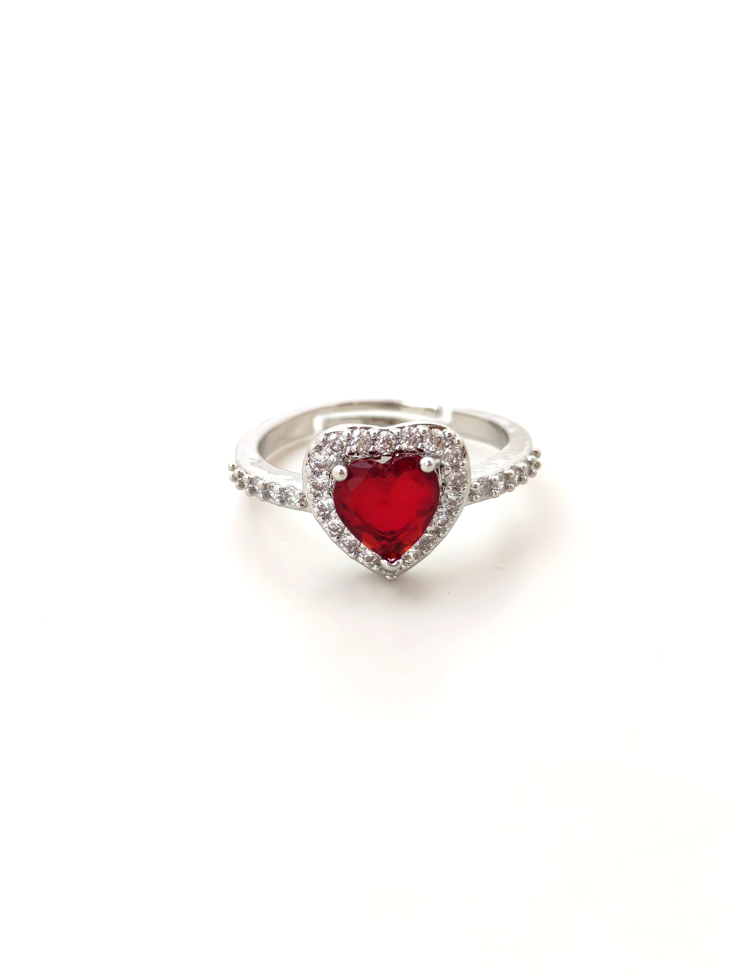 SOIREE FREE SIZE PNDRA SILVER RING - 5 COLORES