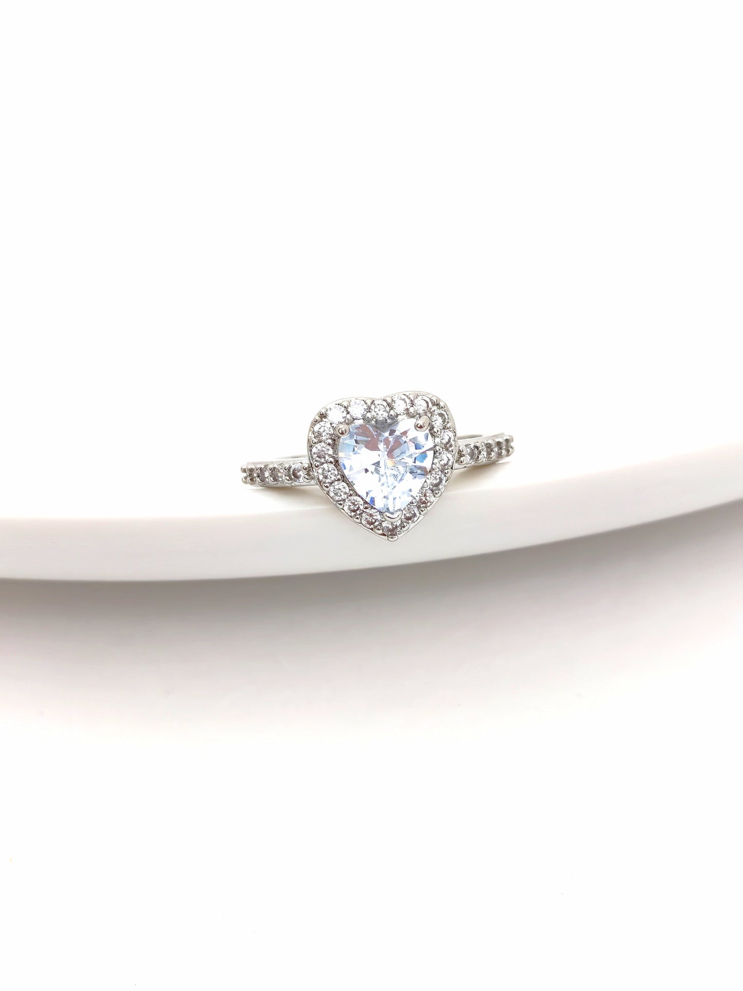 SOIREE FREE SIZE PNDRA SILVER RING - 5 COLORES