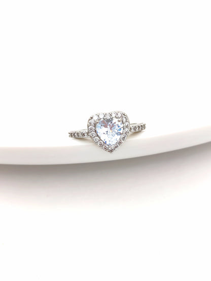 SOIREE FREE SIZE PNDRA SILVER RING - 5 COLORES
