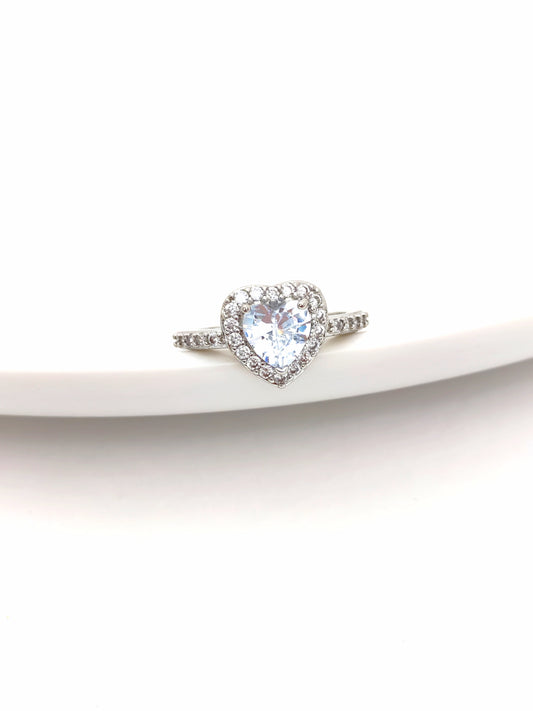 SOIREE FREE SIZE PNDRA SILVER RING - 5 COLORES