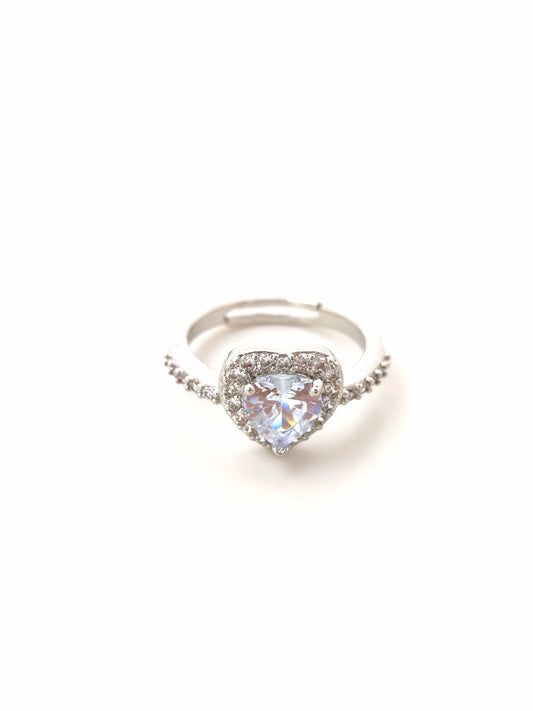 SOIREE FREE SIZE PNDRA SILVER RING - 5 COLORES