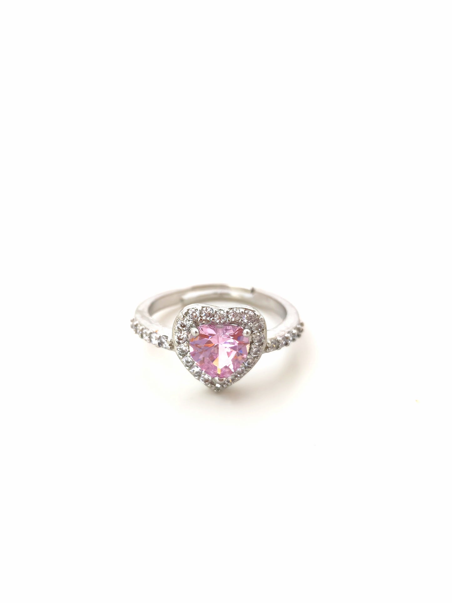 SOIREE FREE SIZE PNDRA SILVER RING - 5 COLORES