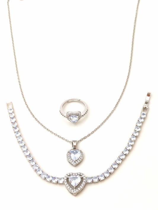 SOIREE TENNIS PNDRA SET - WHITE