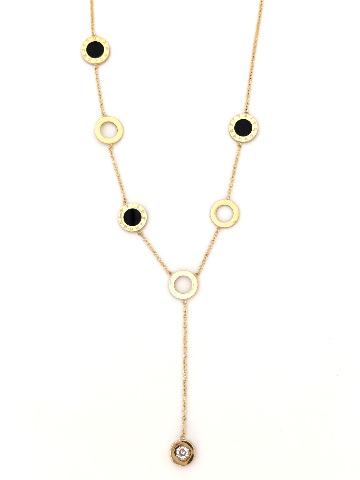 BVLG GOLDEN STAINLESS STEEL DROP SET