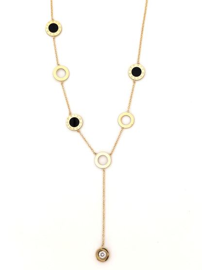 BVLG GOLDEN STAINLESS STEEL DROP SET