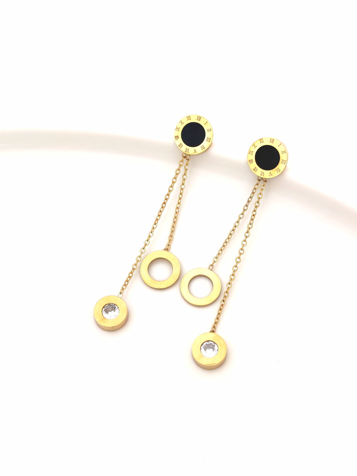 BVLG GOLDEN STAINLESS STEEL DROP SET