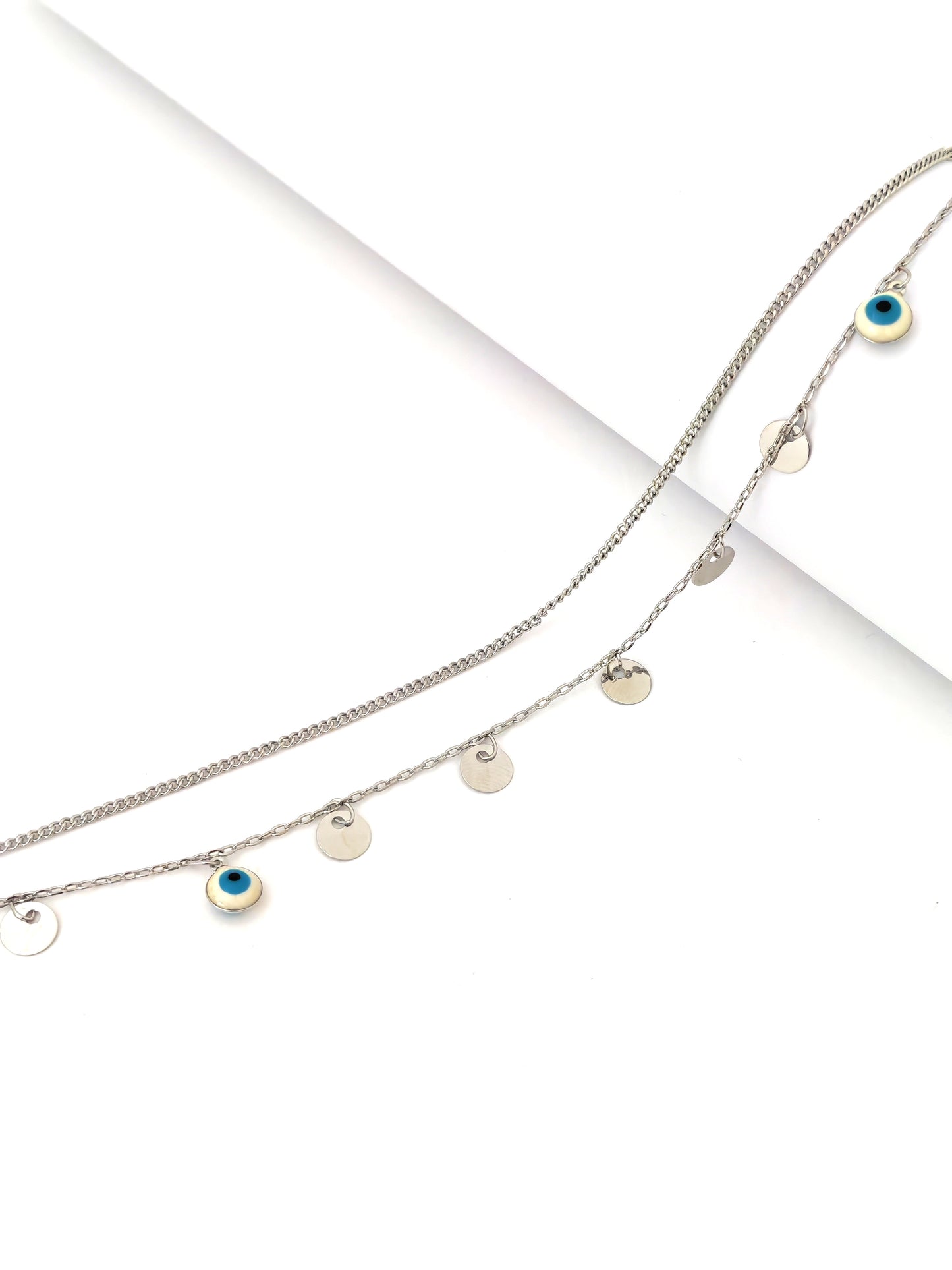 PLATINUM PLATED ANKLET