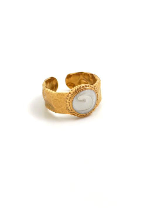 BOHO STIANLESS STEEL RING