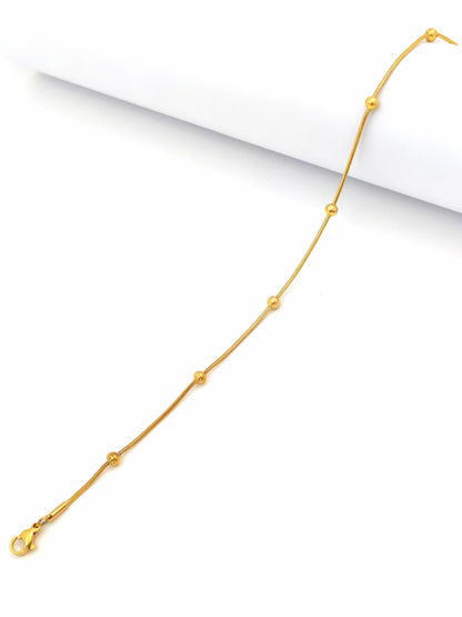 GOLDEN MOUSE TAIL STAINLESS STEEL SET