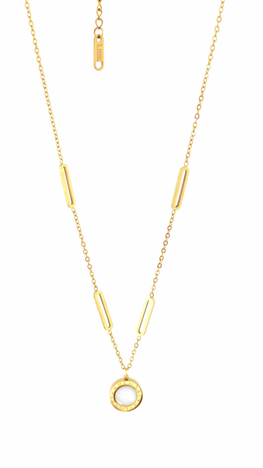 BVLG STAINLESS STEEL NECKLACE