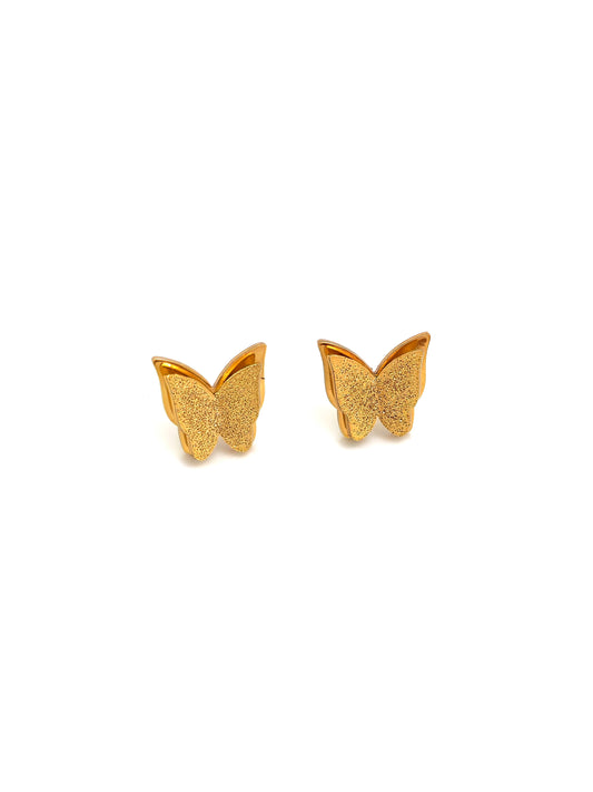 BUTTERFLY FATAFET STUD EARRING