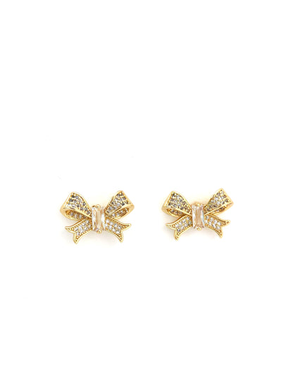 BOWTIE STUD EARRING