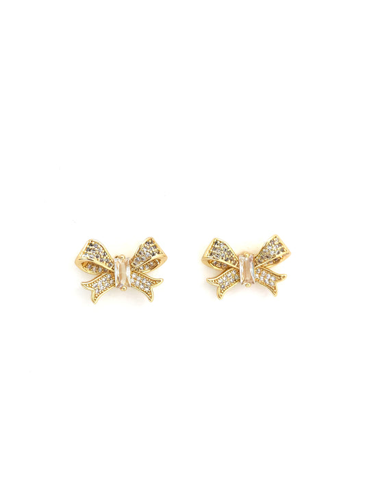 BOWTIE STUD EARRING