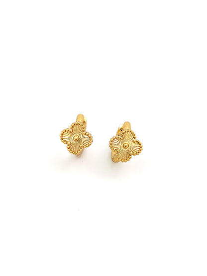 GOLDEN VANC HOOP EARRING