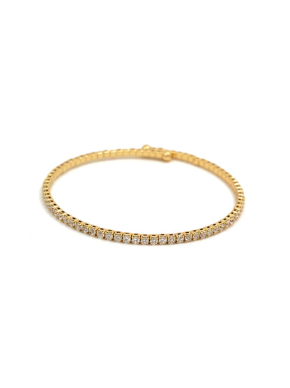 SIMPLE TENNIS FREE SIZE BANGLE
