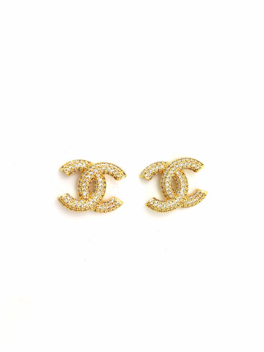 SOIREE GOLDEN STUD EARRING
