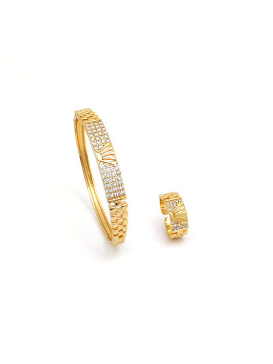 RLX FREE SIZE GOLDEN SET
