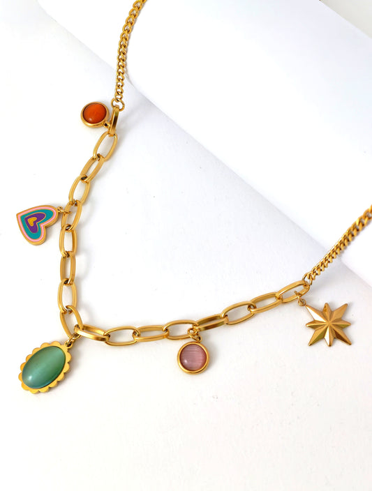 MARVOSTA STAINLESS STEEL NECKLACE