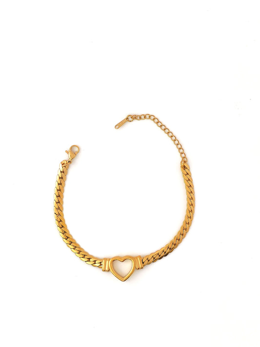 CARDON HEART STAINLESS BRACELET