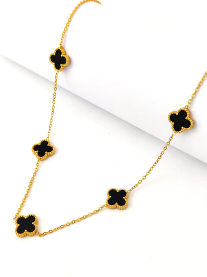 BLACK VANC STAINLESS SET