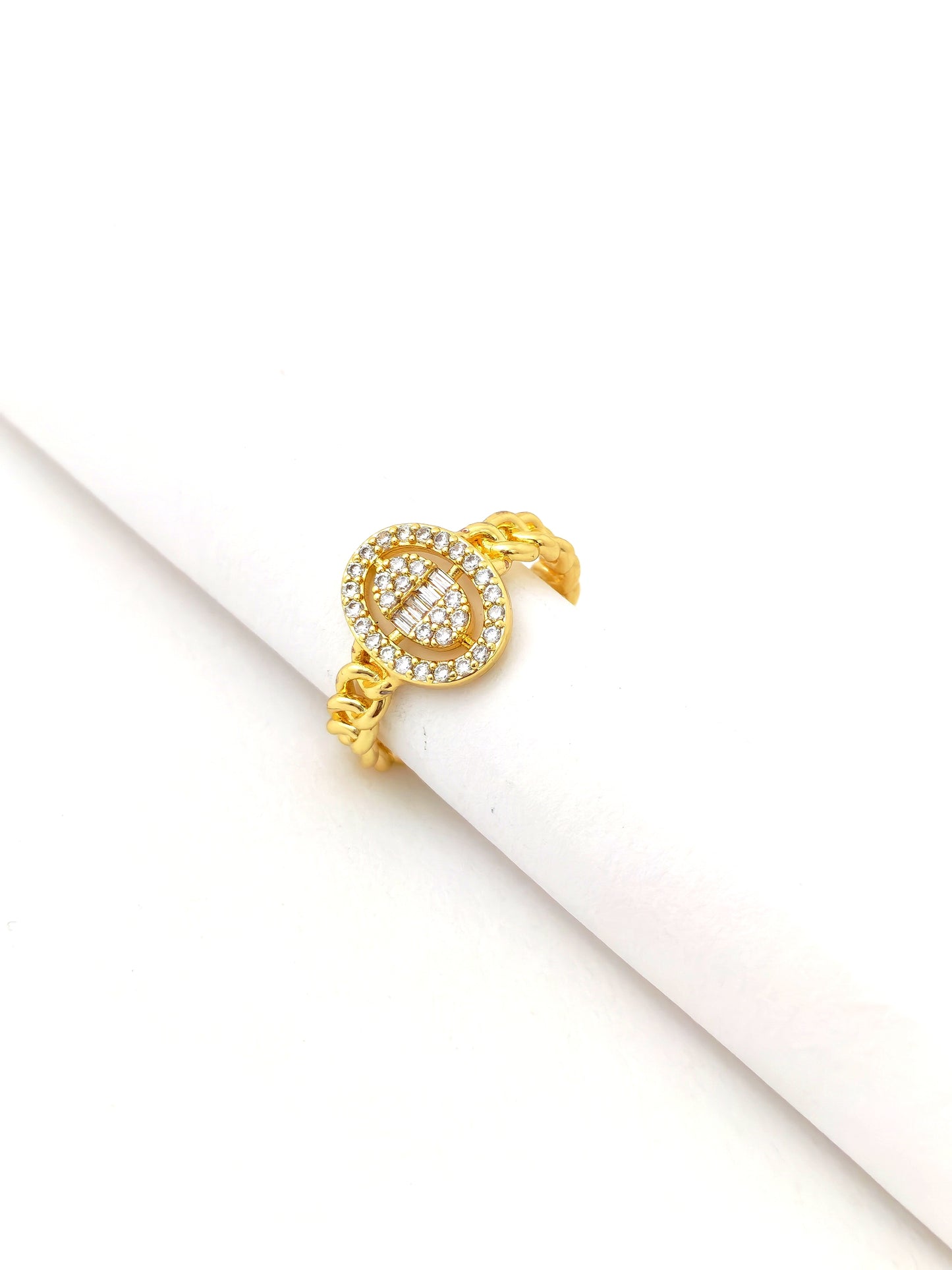 MILOAE GOLD-PLATED RING