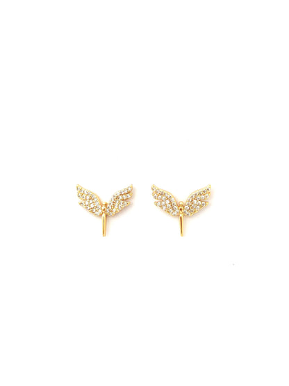 EILO GOLD PLATED COPPER STUD EARRING