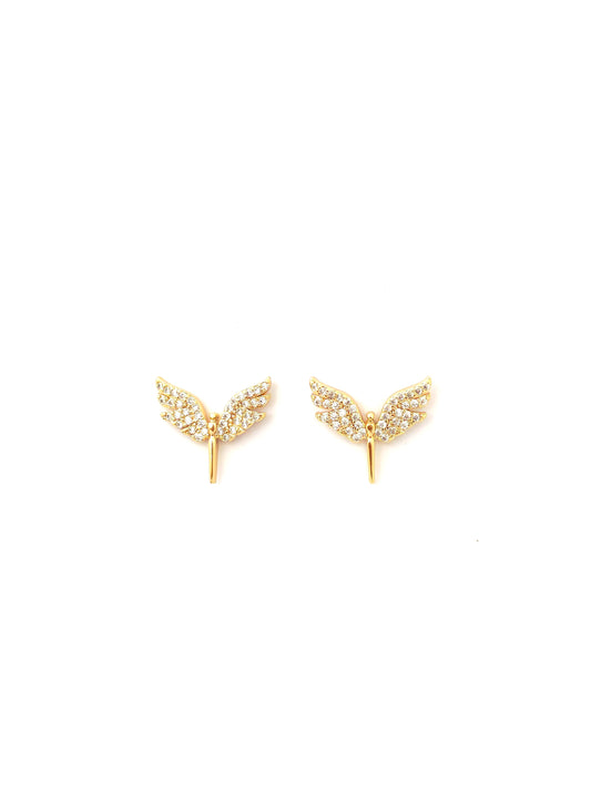EILO GOLD PLATED COPPER STUD EARRING