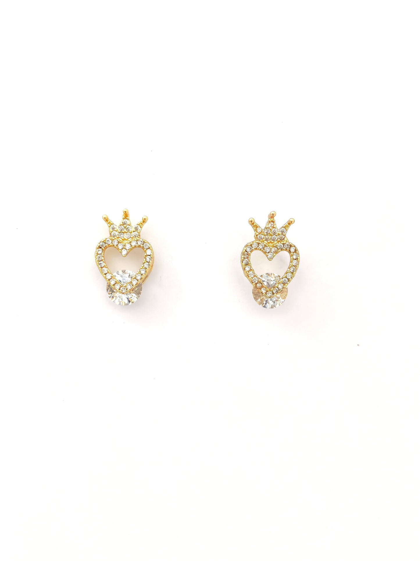 CILO GOLD PLATED COPPER STUD EARRING