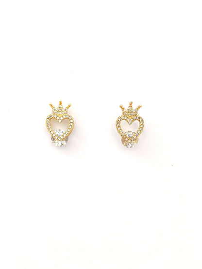 CILO GOLD PLATED COPPER STUD EARRING
