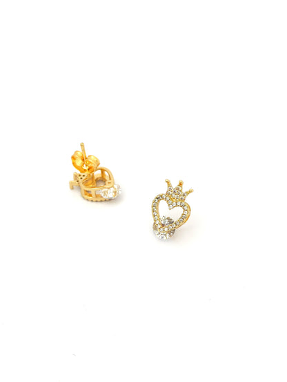 CILO GOLD PLATED COPPER STUD EARRING