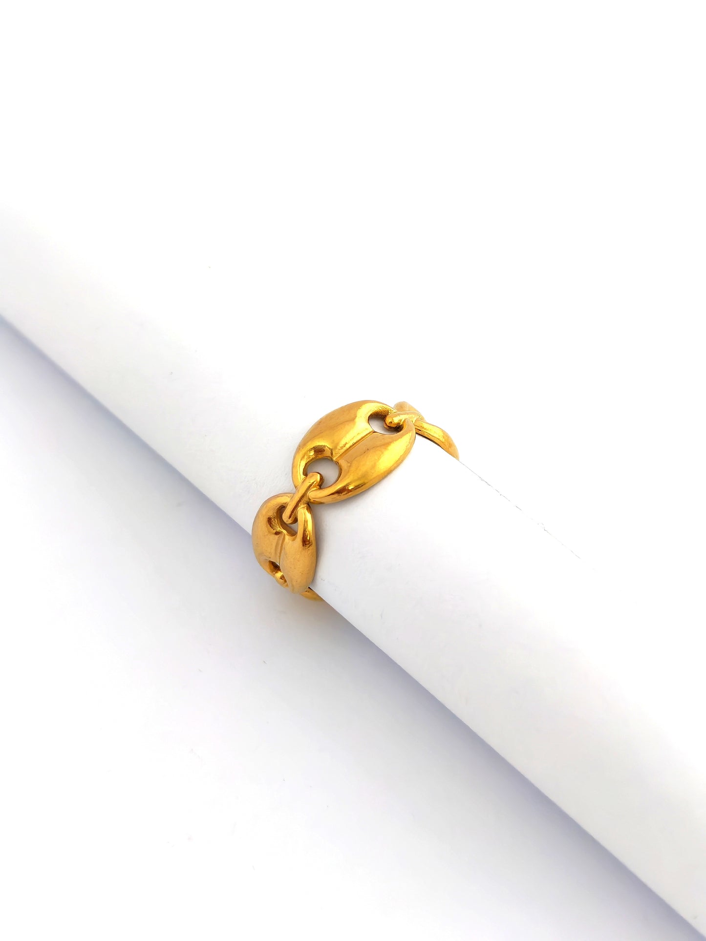 QIVONA STAINLESS FREE SIZE RING