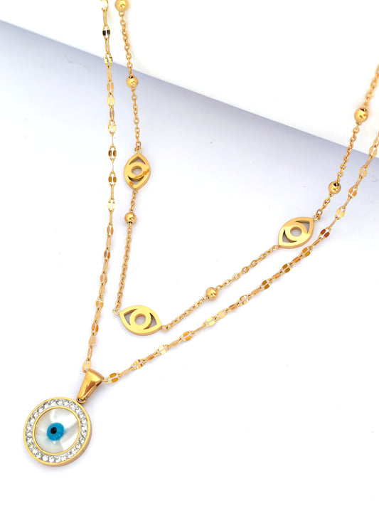 QAVIRO STAINLESS NECKLACE