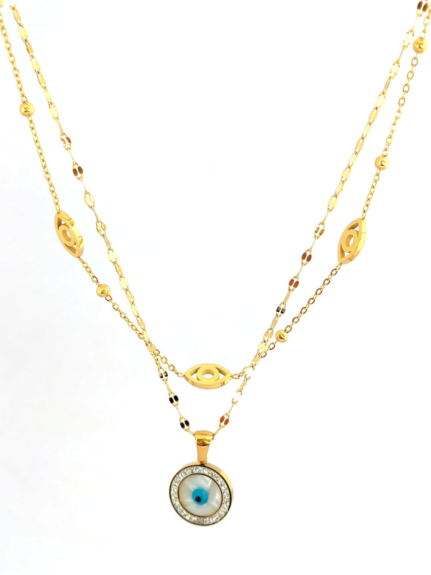 QAVIRO STAINLESS NECKLACE