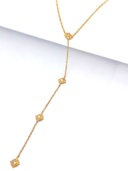 SHINY STAR STAINLESS NECKLACE