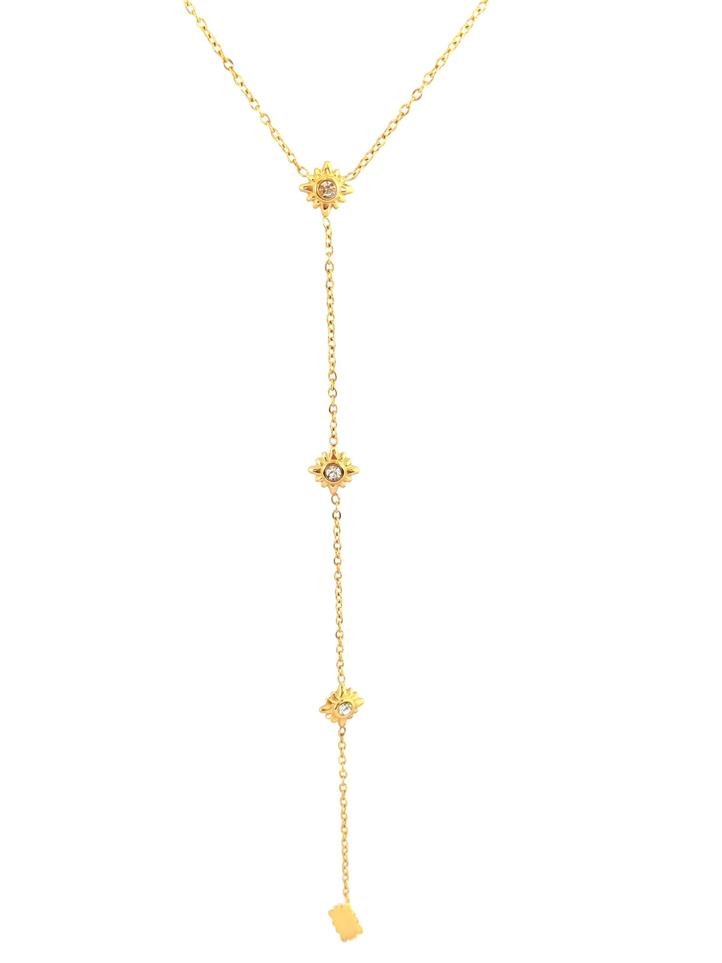 SHINY STAR STAINLESS NECKLACE