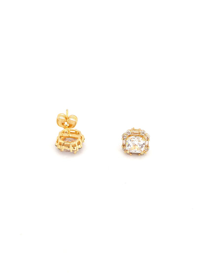 ELVI GOLD PLATED COPPER STUD EARRING
