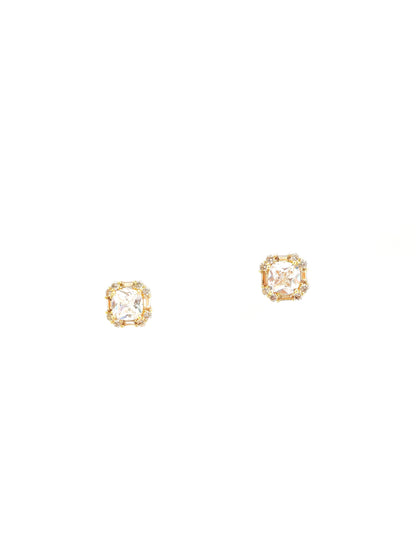 ELVI GOLD PLATED COPPER STUD EARRING