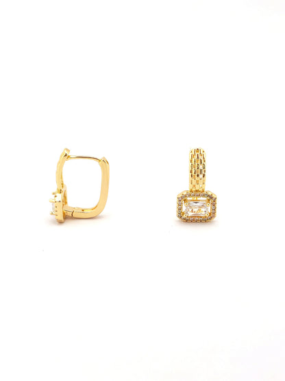 AVEN CLIP-ON GOLD PLATED COPPER EARRING