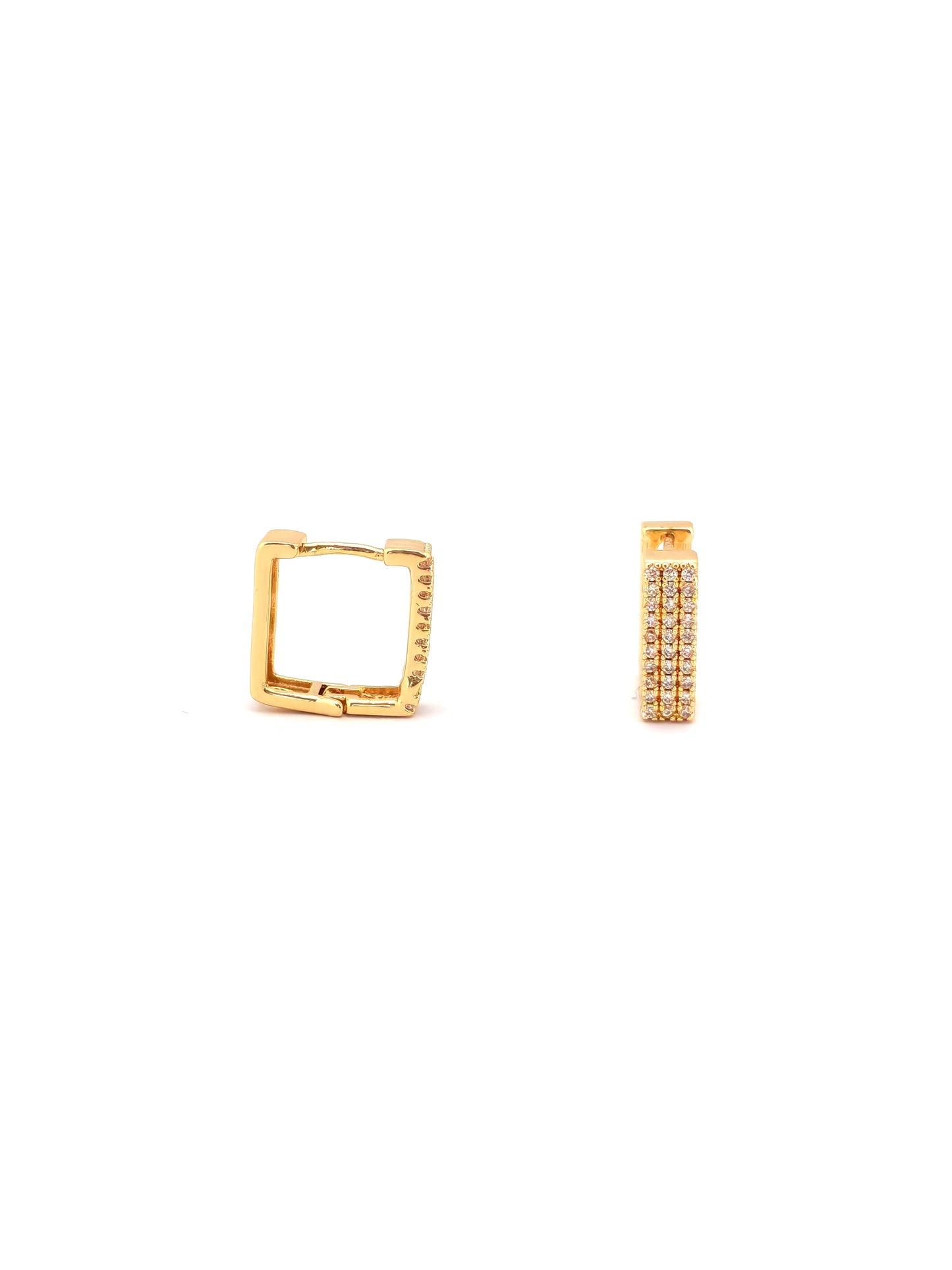 ZERIL GOLD PLATER COPPER CLIP-ON EARRING