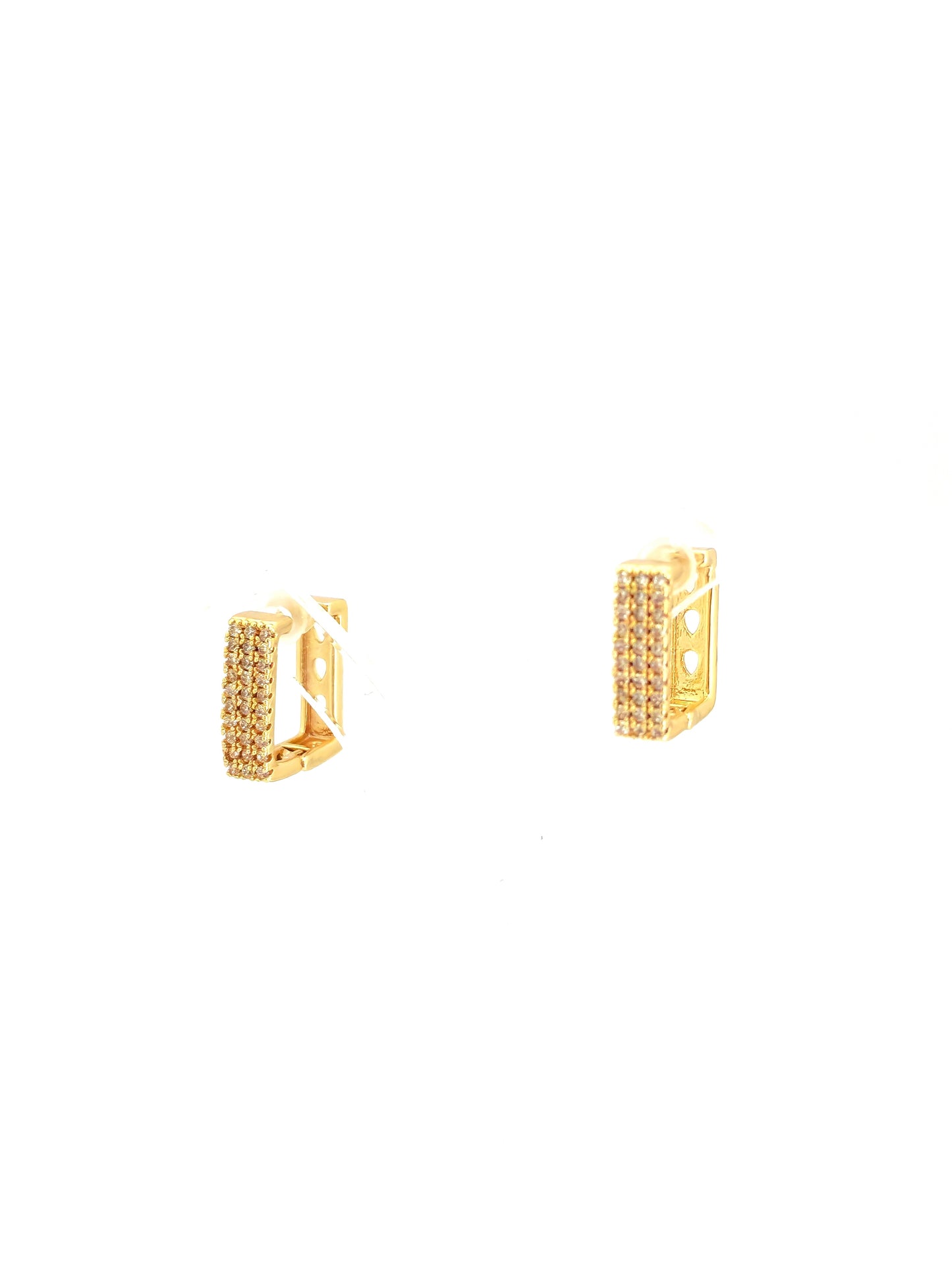 ZERIL GOLD PLATER COPPER CLIP-ON EARRING